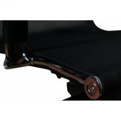 Компьютерное кресло MF-1901 черное (сетка/ткань)