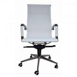 Компьютерное кресло MF-1901 белое (сетка/ткань)