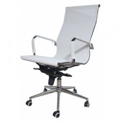 Компьютерное кресло MF-1901 белое (сетка/ткань)