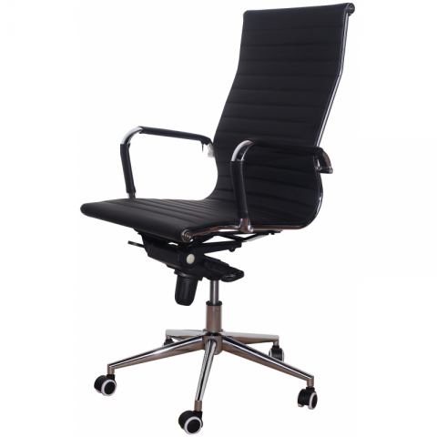 Компьютерное кресло MF-1903 черное (экокожа)
