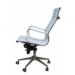 Компьютерное кресло MF-1903 белое (экокожа)