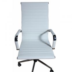 Компьютерное кресло MF-1903 белое (экокожа)