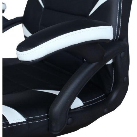 Компьютерное кресло MF-2005 black-white