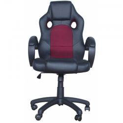 Компьютерное кресло MF-2008H black-red