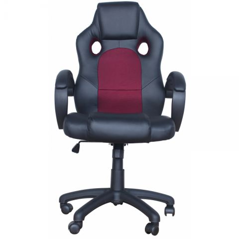 Компьютерное кресло MF-2008H black-red