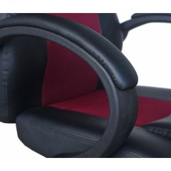 Компьютерное кресло MF-2008H black-red