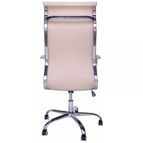 Компьютерное кресло MF-2020 бежевое (экокожа)