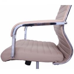 Компьютерное кресло MF-2020 бежевое (экокожа)