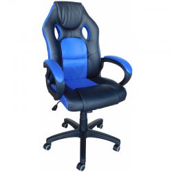 Компьютерное кресло MF-349 black-dark blue