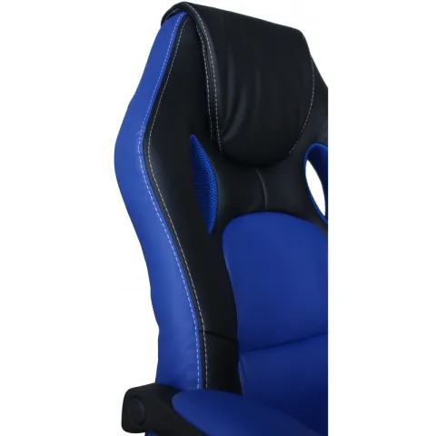 Компьютерное кресло MF-349 black-dark blue