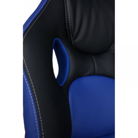 Компьютерное кресло MF-349 black-dark blue