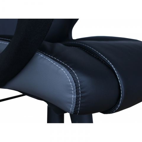 Компьютерное кресло MF-349 black-dark gray