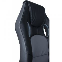 Компьютерное кресло MF-349 black-dark gray