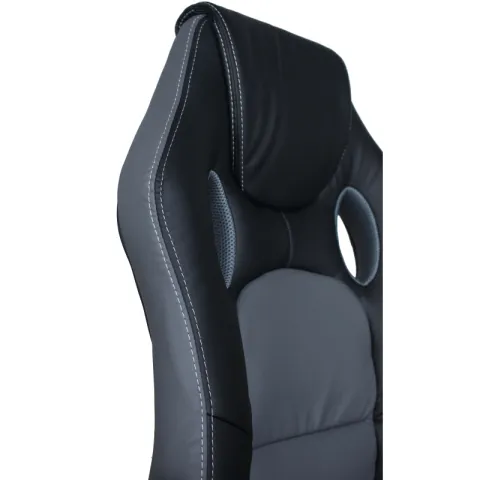 Компьютерное кресло MF-349 black-dark gray