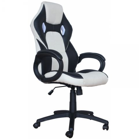 Компьютерное кресло MF-372 black-white