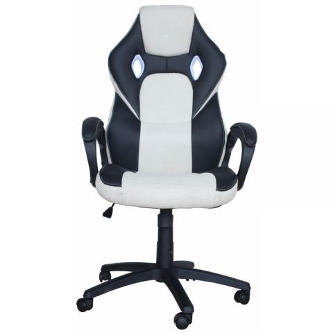 Компьютерное кресло MF-372 black-white