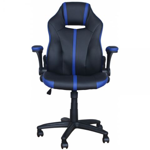 Компьютерное кресло MF-609 black-dark blue