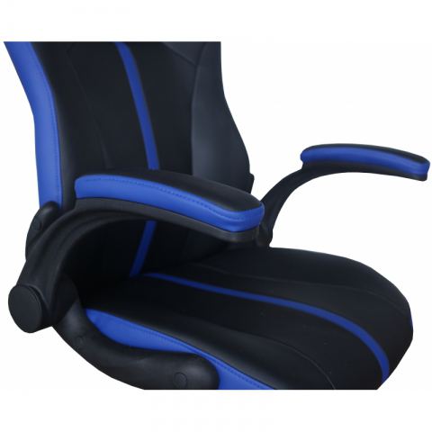 Компьютерное кресло MF-609 black-dark blue