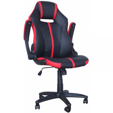 Компьютерное кресло MF-609 black-red