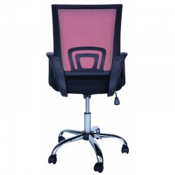 Компьютерное кресло MF-696 красное (сетка/ткань)