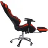 Кресло игровое MFG-6001 черное/оранжевое (экокожа)