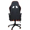 Кресло игровое MFG-6016 черное/оранжевое (экокожа)