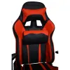 Кресло игровое MFG-6016 черное/оранжевое (экокожа)
