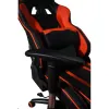 Кресло игровое MFG-6016 черное/оранжевое (экокожа)