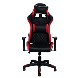 Кресло игровое MFG-6023 черное/красное (экокожа)