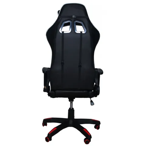 Кресло игровое MFG-6023 черное/красное (экокожа)