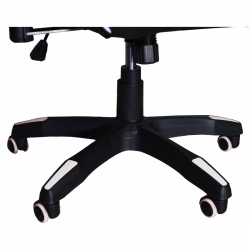 Кресло игровое MFG-6023 Черное/белое (экокожа)