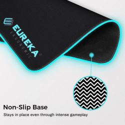 Коврик для мыши и клавиатуры с RGB-подсветкой EUREKA JC-01