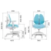 Кресло детское Everprof  Kids 101 Ткань Оранжевый