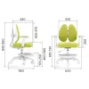 Кресло детское Everprof Kids 104 Ткань Зеленый