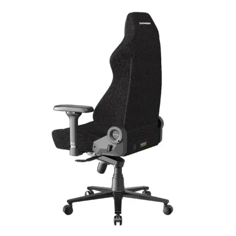 Кресло DXRacer серии Martian, LMT24FBE/N, размер L, ткань, черный, электроприводы