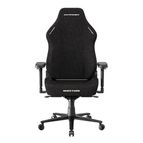 Кресло DXRacer серии Martian, LMT24FBE/N, размер L, ткань, черный, электроприводы