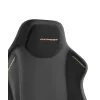 Кресло DXRacer серии Martian, LMT24LTA/NNY, размер L, экокожа, черный-желтый, электроприводы