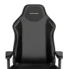Кресло DXRacer серии Martian, LMT24LTA/NNY, размер L, экокожа, черный-желтый, электроприводы