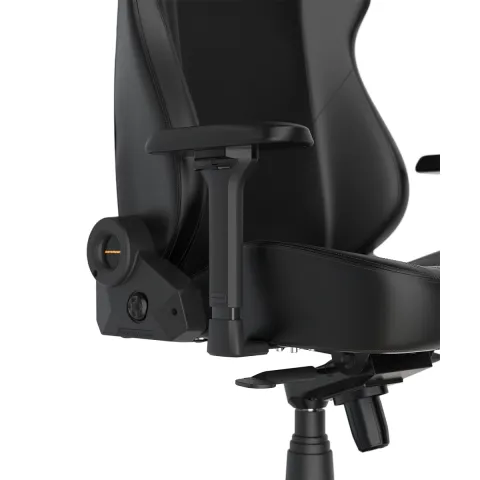 Кресло DXRacer серии Martian, LMT24LTA/NNY, размер L, экокожа, черный-желтый, электроприводы