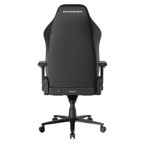 Кресло DXRacer серии Martian, LMT24LTA/NNY, размер L, экокожа, черный-желтый, электроприводы