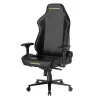 Кресло DXRacer серии Martian, LMT24LTA/NNY, размер L, экокожа, черный-желтый, электроприводы