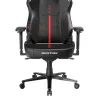 Кресло DXRacer серии Martian Pro, MP25LTA-TRIANGLE/NR, размер L, экокожа, черный-красный, электроприводы, вентиляция, подогрев, массаж