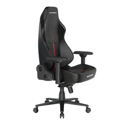 Кресло DXRacer серии Martian Pro, MP25XLTA-TRIANGLE/NR, размер XL, экокожа, черный-красный, электроприводы, вентиляция, подогрев, массаж