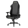 Кресло DXRacer серии Martian, XLMT24LTA/NNY, размер XL, экокожа, черный-желтый, электроприводы