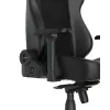 Кресло DXRacer серии Martian, XLMT24LTA/NNY, размер XL, экокожа, черный-желтый, электроприводы