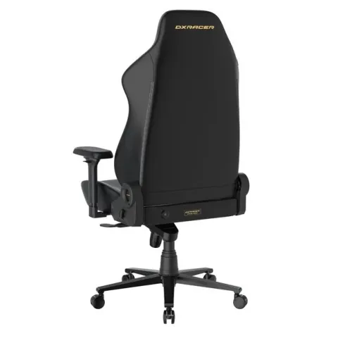 Кресло DXRacer серии Martian, XLMT24LTA/NNY, размер XL, экокожа, черный-желтый, электроприводы