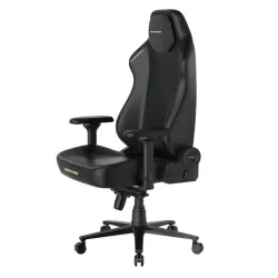 Кресло DXRacer серии Martian, XLMT24LTA/NNY, размер XL, экокожа, черный-желтый, электроприводы