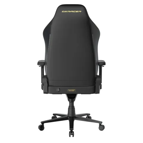 Кресло DXRacer серии Martian, XLMT24LTA/NNY, размер XL, экокожа, черный-желтый, электроприводы