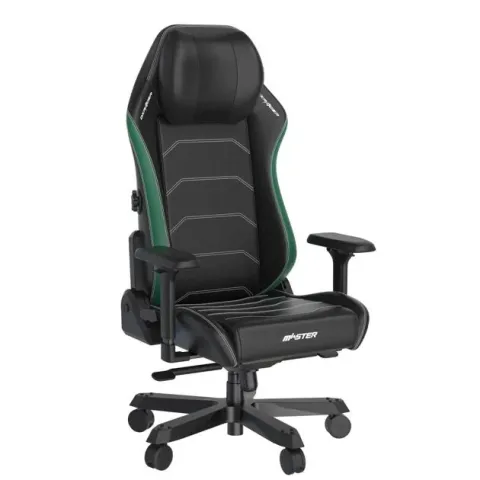 Кресло DXRacer серии Master, I-DMC/MAS2022/NE, экокожа, черный-зеленый