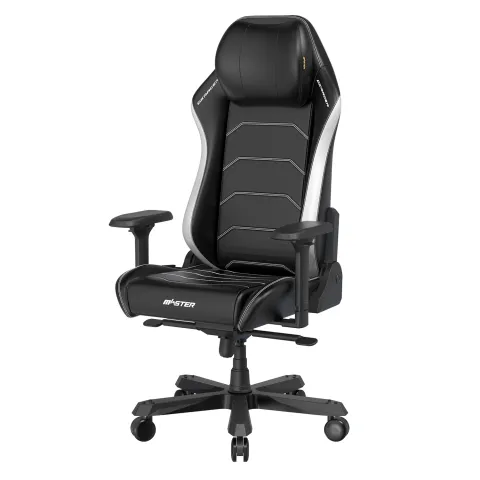 Кресло DXRacer серии Master, I-DMC/MAS2022/NW, экокожа, черный-белый
